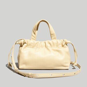 Madewell Piazza Mini Crossbody Bag Buttered Scone NWT